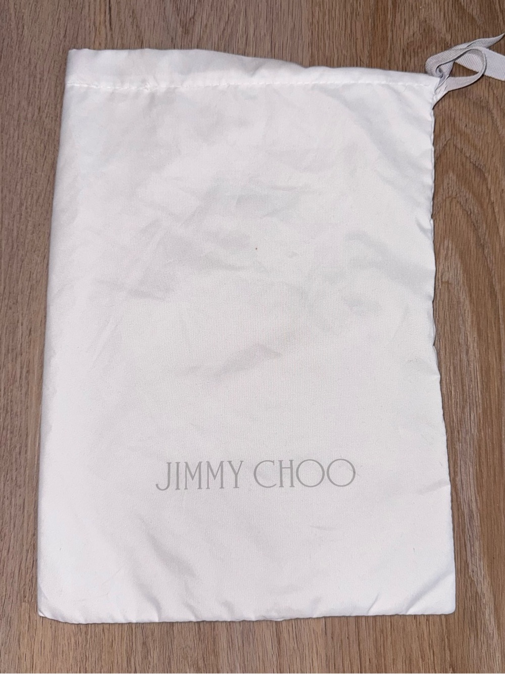 Jimmy Choo Small White Dust Bag